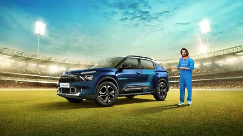 A new Citroen C3 AirCross Dhoni Edition goes on sale for 11.82 lakhs