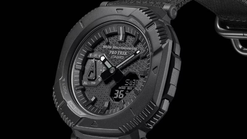 Casio Releases the Pro Trek Watch with a Black Finish and a Flame-Resistant Band