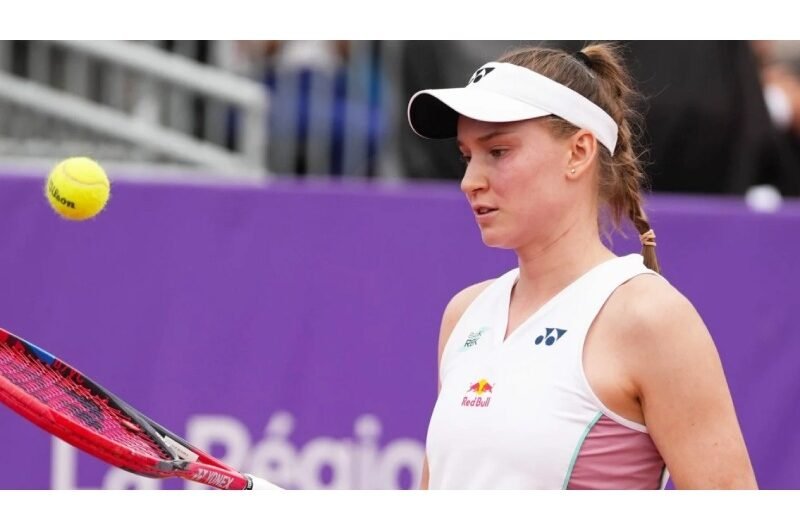Internationals de Strasbourg: Rybakina defeats Haddad Maia to play Samsonova in final