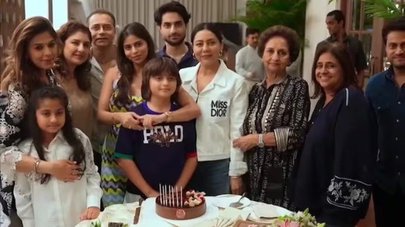 No Glam, Just Love: Abram Khan’s Warm 12th Birthday Celebration