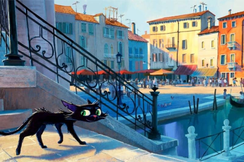 Pixar Black Cat